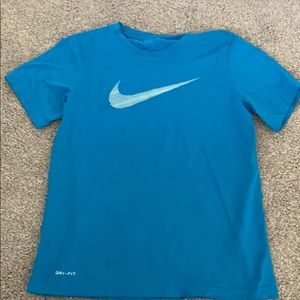 Light blue nike shirt